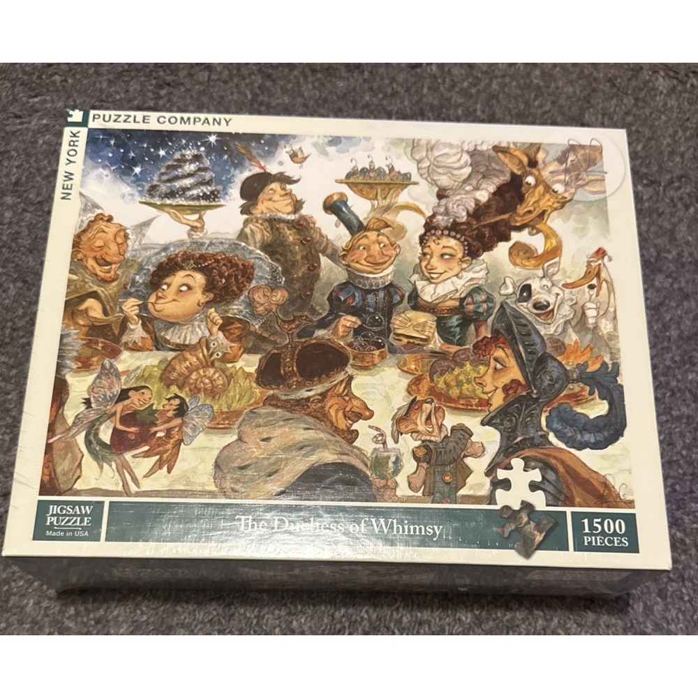 NEW NYPC New York Puzzle Company  'The Duchess Of Whimsy'  1500 pc Jigsaw Puzzle